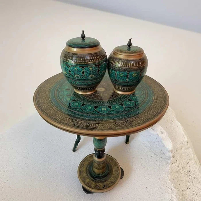 Elegant Naqshi Art Table Set
