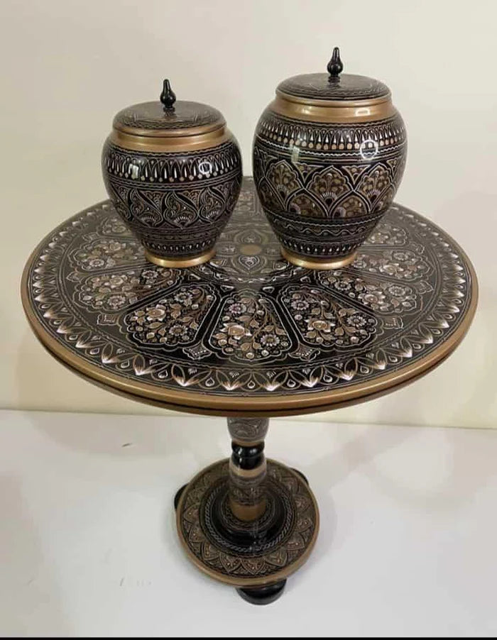 Elegant Naqshi Art Table Set